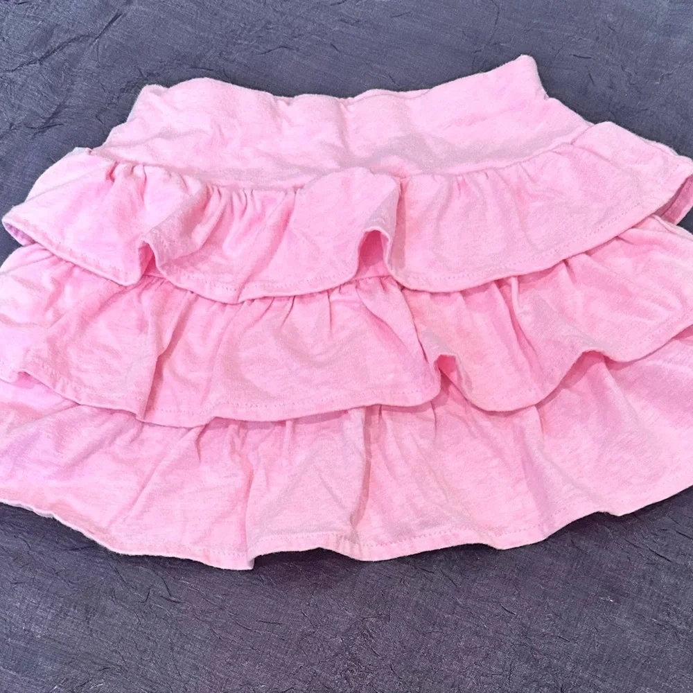 Pink Ruffled Skirt - Picture 2 of 4